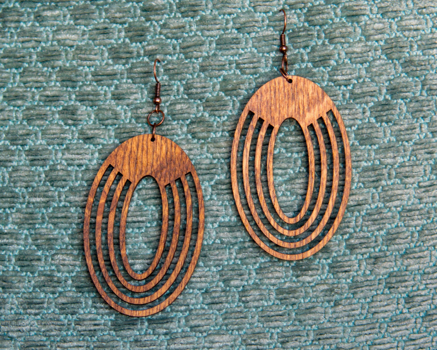 Layered Ovals Earrings