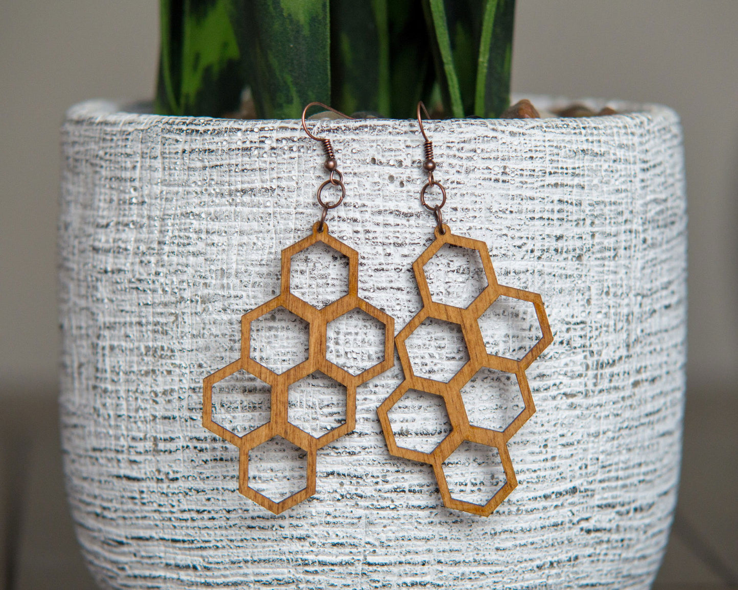 Honeycomb Earrings