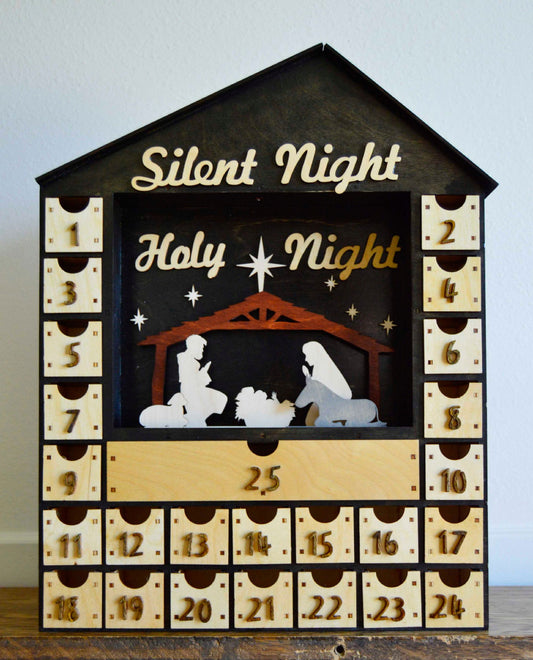 1501 Red Manger Silent Night 1 house