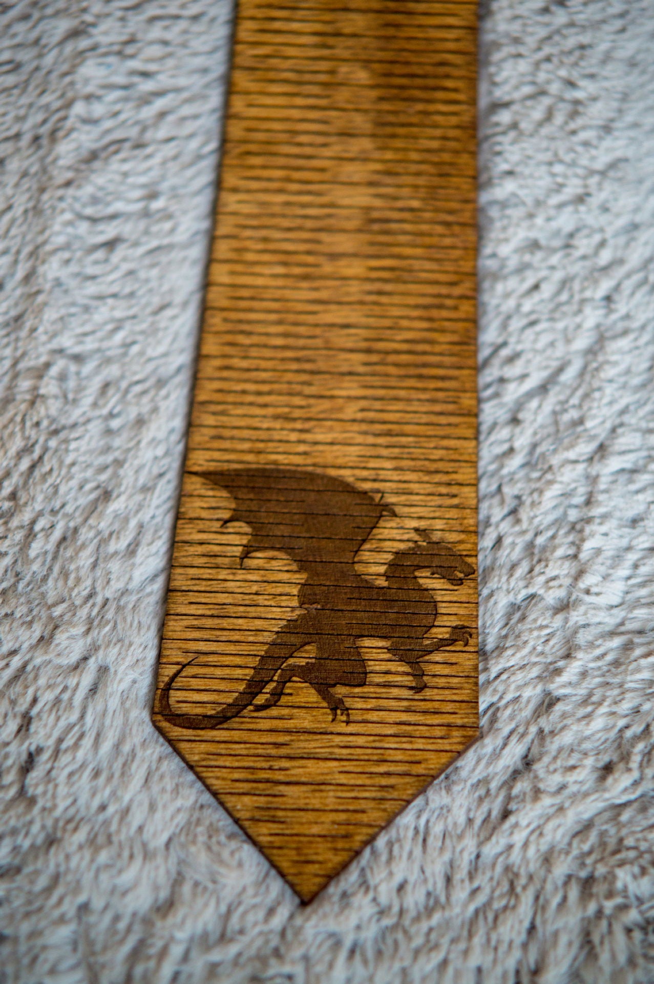 Dragon - Wood Tie