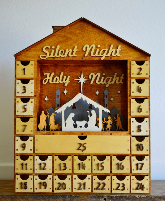 1402 Silent Night Turkish City Nativity 2 house