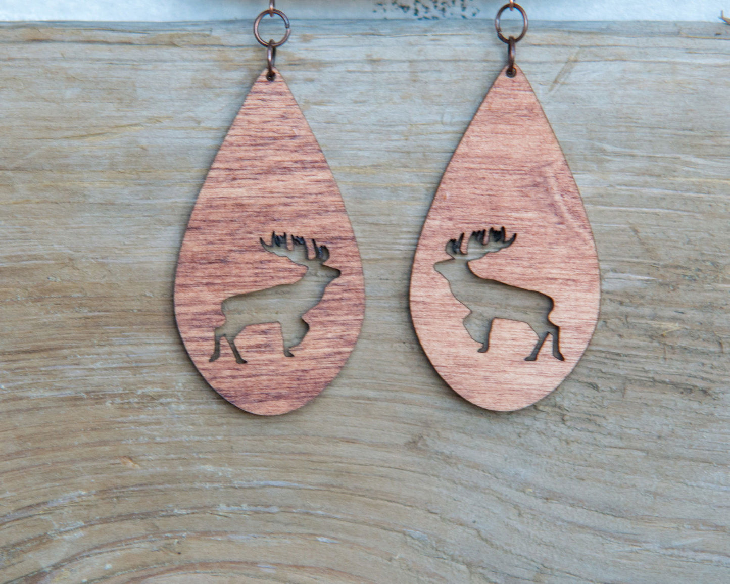 Woodland Teardrop Earrings