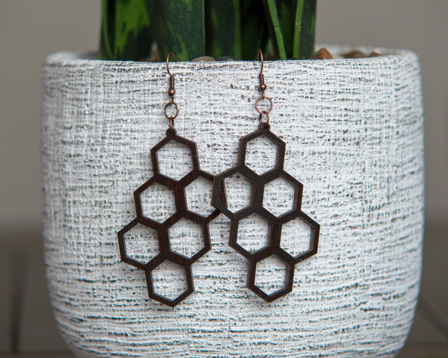 Honeycomb Earrings