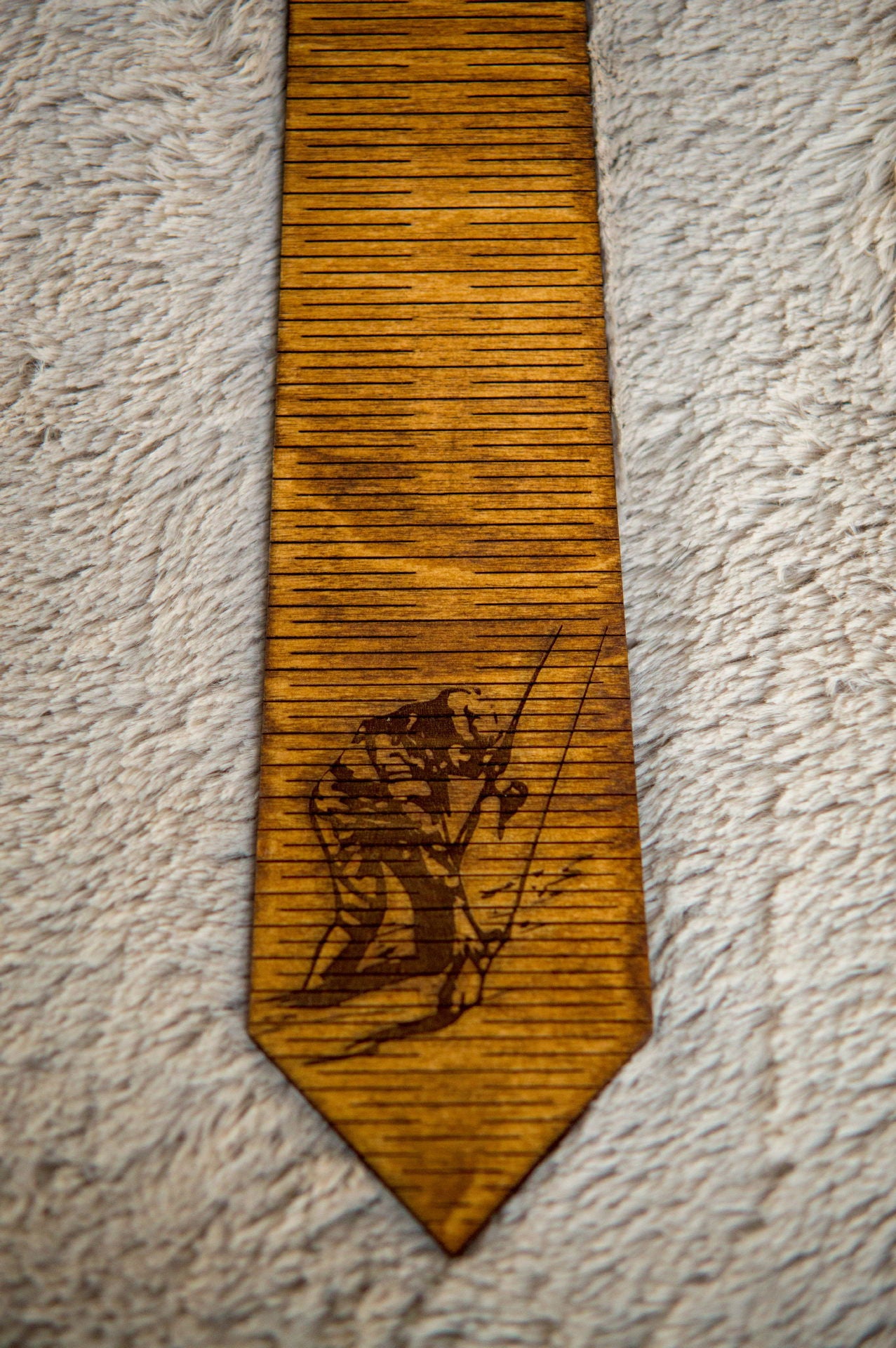 Fishermen Wood Tie