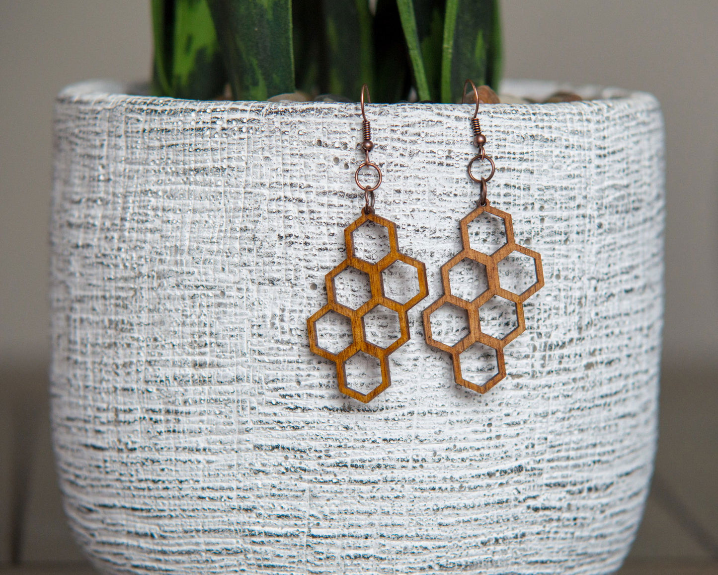 Honeycomb Earrings