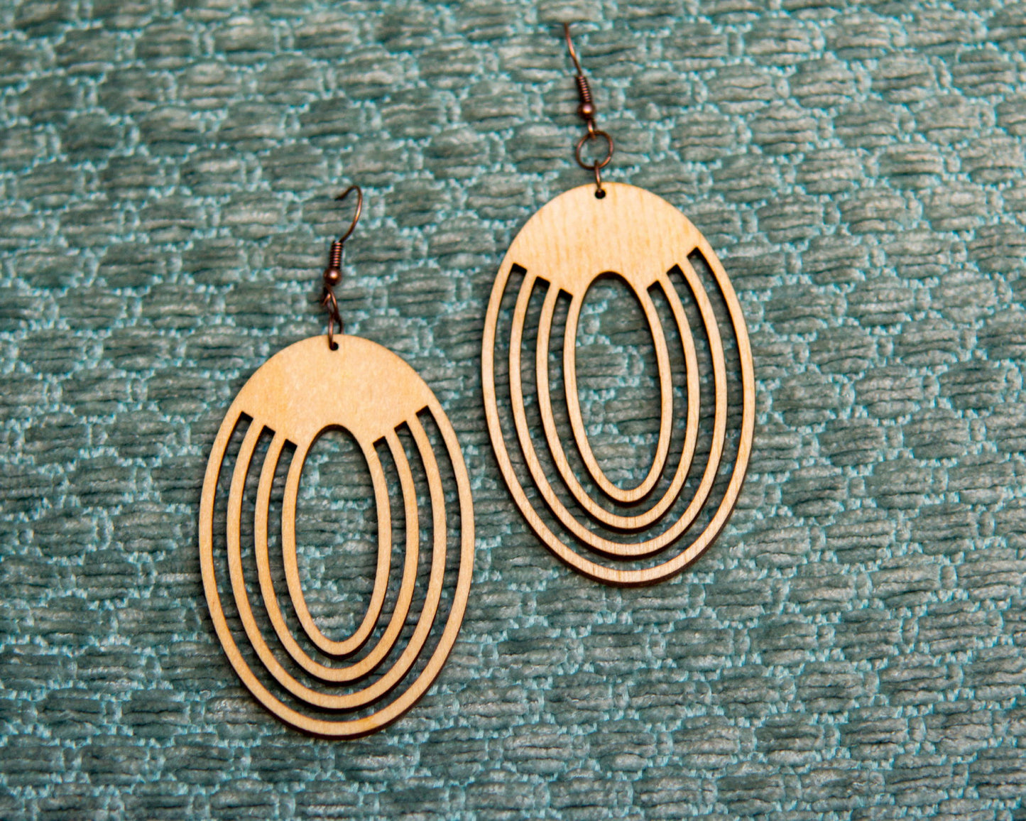 Layered Ovals Earrings