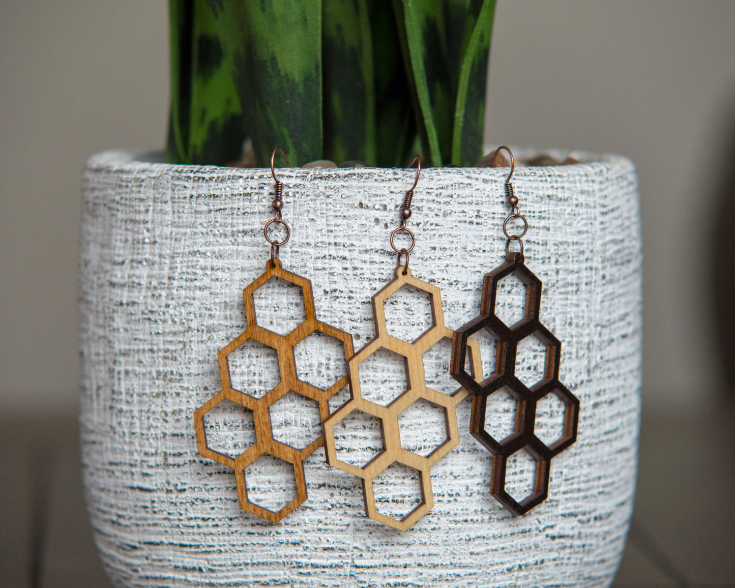 Honeycomb Earrings