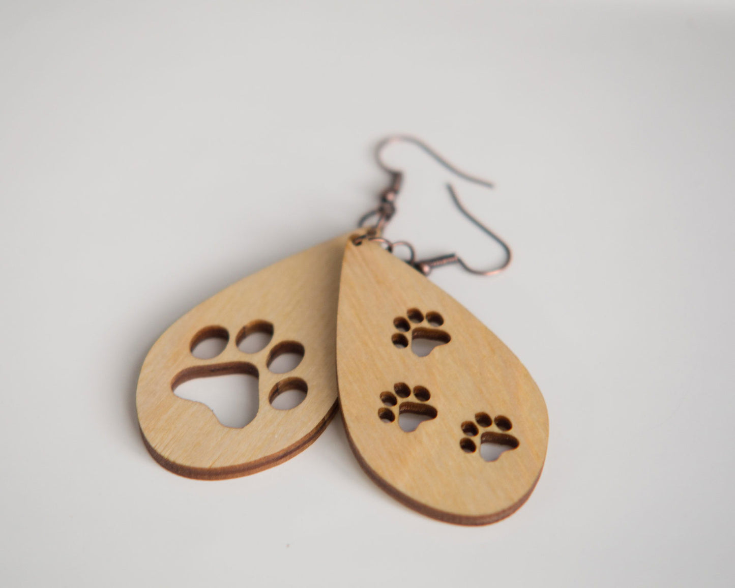 Paw Print Earrings