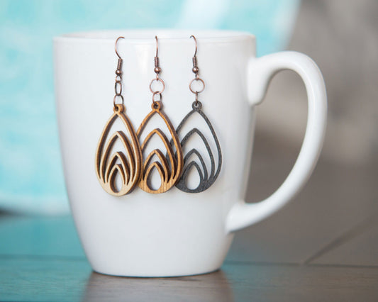 Dripping Teardrop Earrings