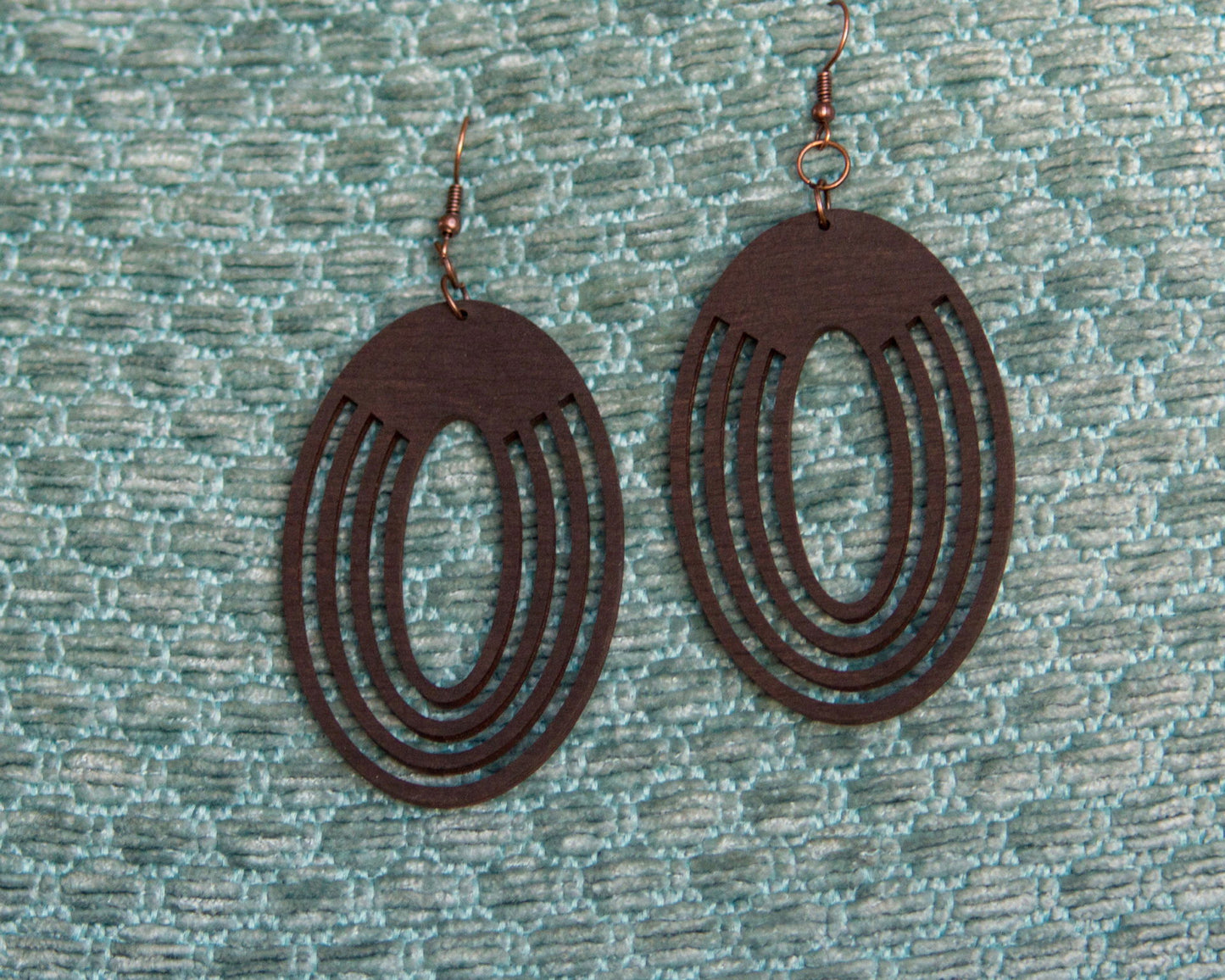 Layered Ovals Earrings