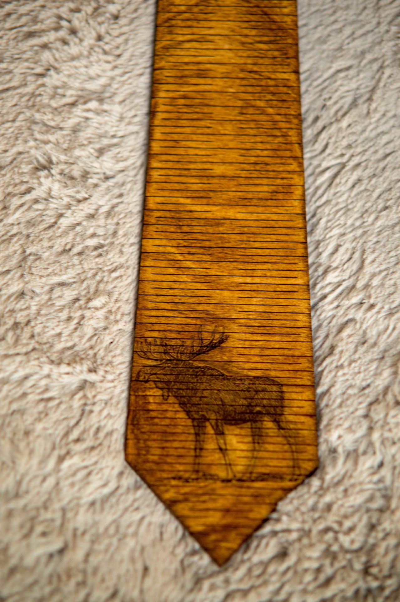 Moose Wood Tie