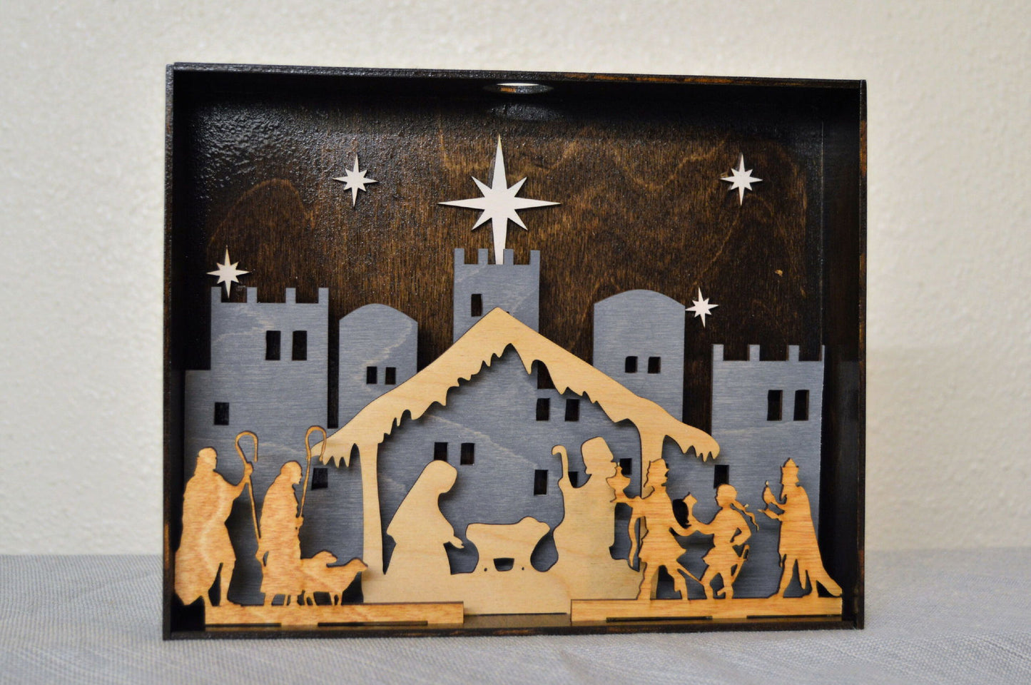 112 old city nativity behind