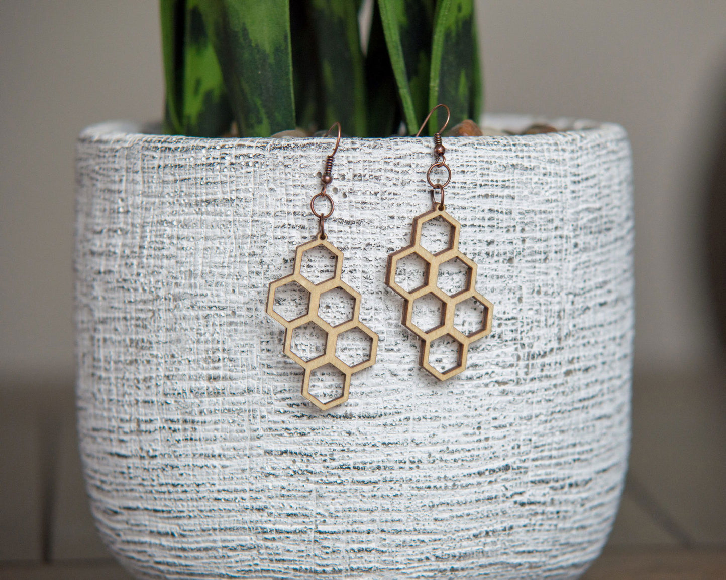 Honeycomb Earrings