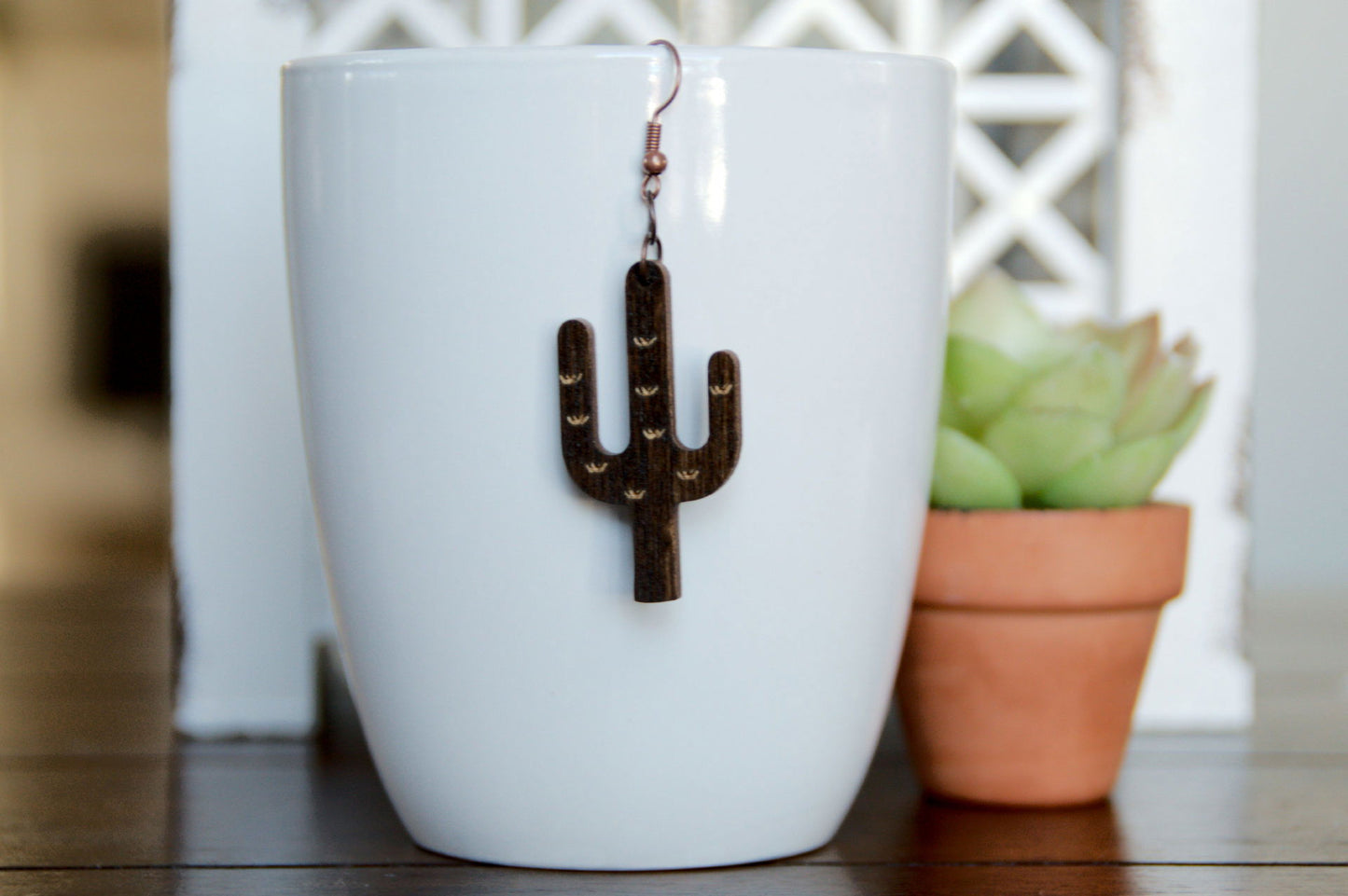 Saguaro Cactus Earrings