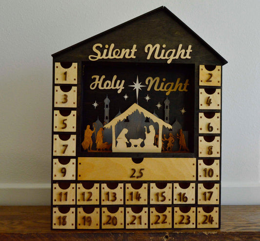 1403 Silent Night Turkish City Nativity 3 house